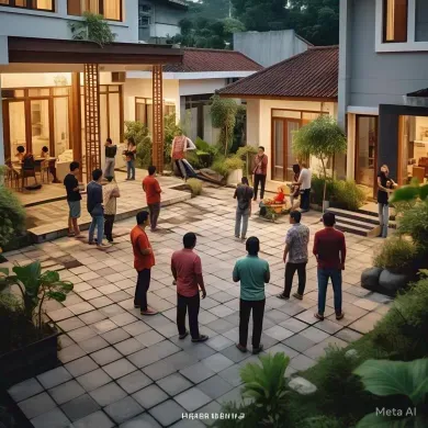 Percantik Halaman Rumah Dengan Paving Block Bantul